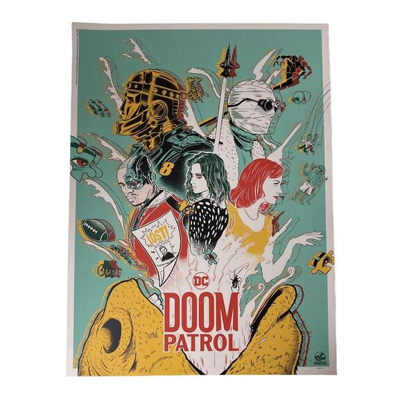 Doom Patrol DC Universe TV MOVIE WALL PRINT POSTER
